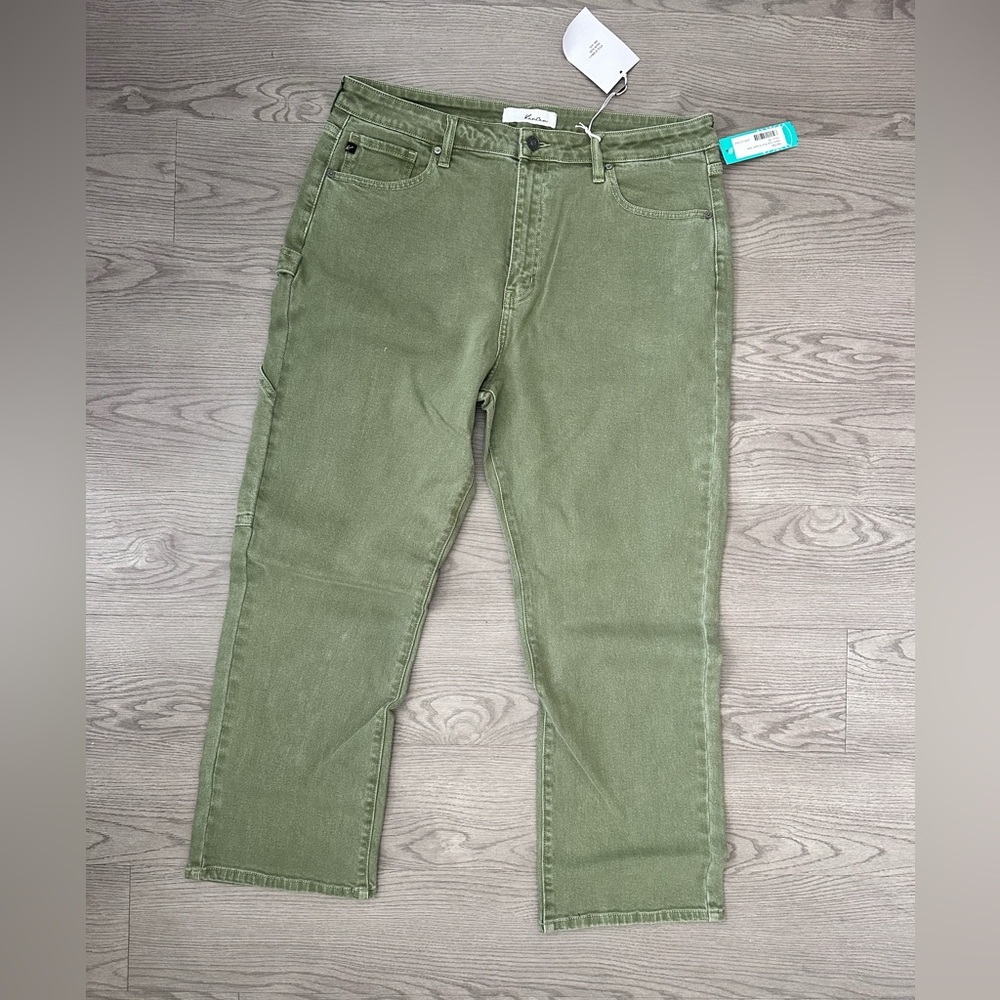 KanCan Olive High-Rise Skinny Jeans